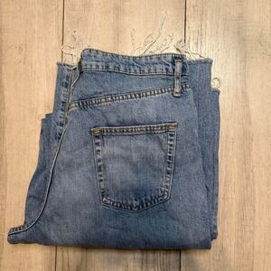Zara baggy blue denim jeans Size 8‎ woman